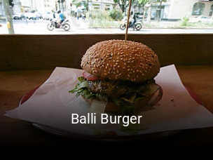 Balli Burger essen bestellen