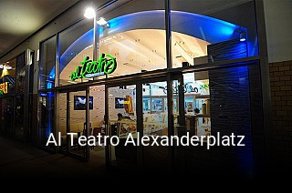 Al Teatro Alexanderplatz online bestellen