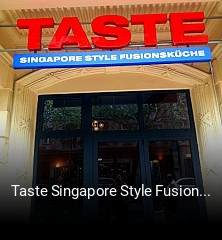 Taste Singapore Style Fusionsküche essen bestellen