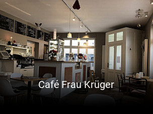 Café Frau Krüger essen bestellen