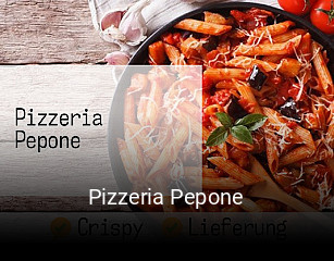 Pizzeria Pepone essen bestellen