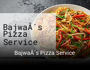 BajwaÂ´s Pizza Service essen bestellen