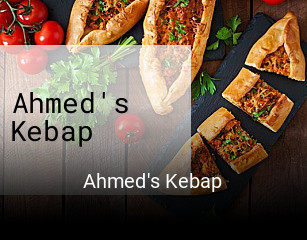 Ahmed's Kebap essen bestellen
