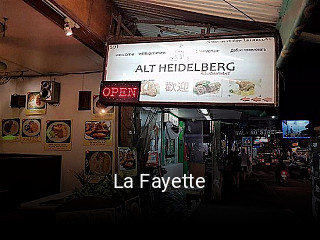 La Fayette online delivery