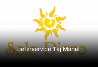 Lieferservice Taj Mahal  online delivery