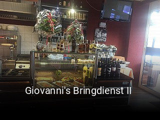 Giovanni's Bringdienst II  bestellen
