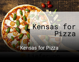 Kensas for Pizza online bestellen