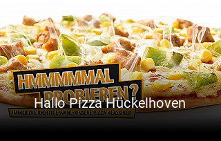 Hallo Pizza Hückelhoven online bestellen