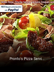 Pronto's Pizza Service online delivery