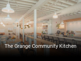 The Grange Community Kitchen online delivery