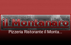 Pizzeria Ristorante il Montanaro bestellen