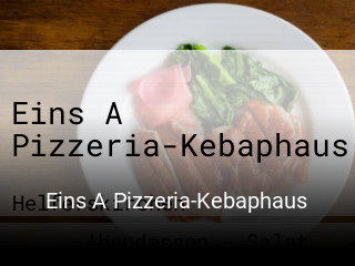 Eins A Pizzeria-Kebaphaus bestellen