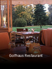 Golfhaus Restaurant essen bestellen