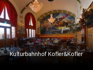Kulturbahnhof Kofler&Kofler essen bestellen