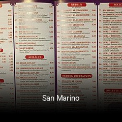 San Marino essen bestellen