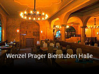 Wenzel Prager Bierstuben Halle bestellen