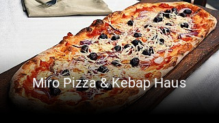 Miro Pizza & Kebap Haus bestellen