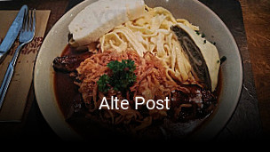 Alte Post online delivery