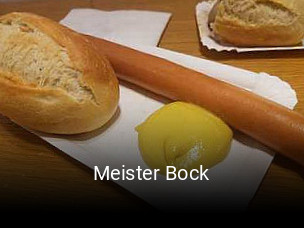 Meister Bock essen bestellen