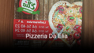 Pizzeria Da Elia bestellen