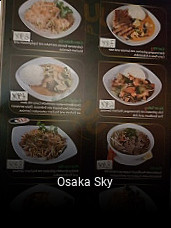 Osaka Sky essen bestellen