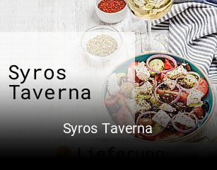 Syros Taverna online bestellen