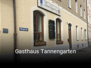 Gasthaus Tannengarten bestellen