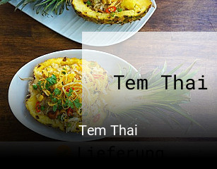Tem Thai essen bestellen