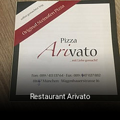 Restaurant Arivato online bestellen