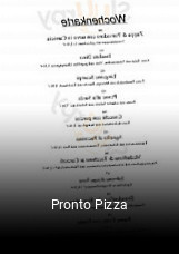 Pronto Pizza online delivery