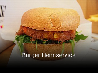 Burger Heimservice essen bestellen
