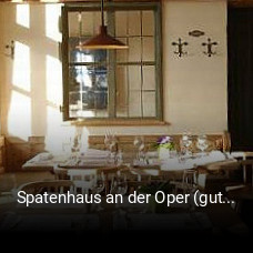 Spatenhaus an der Oper (gut bürgerlich) online bestellen