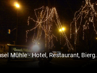 Insel Mühle - Hotel, Restaurant, Biergarten online bestellen