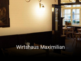 Wirtshaus Maximilian online delivery