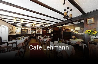 Cafe Lehmann essen bestellen