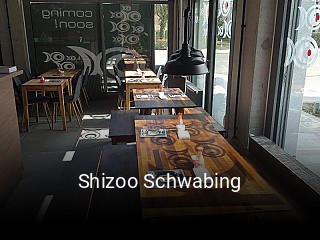 Shizoo Schwabing essen bestellen