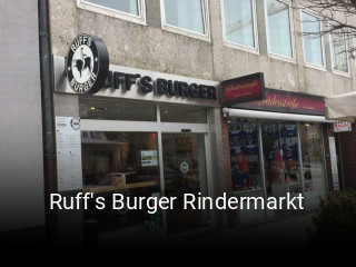 Ruff's Burger Rindermarkt essen bestellen