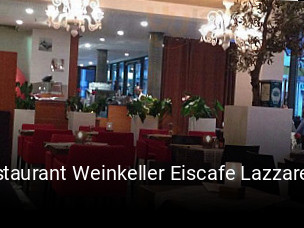 Restaurant Weinkeller Eiscafe Lazzaretti online bestellen