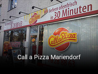 Call a Pizza Mariendorf online delivery