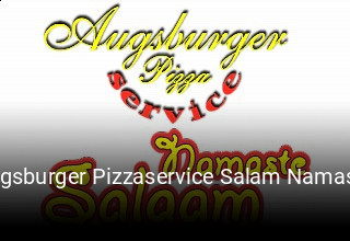 Augsburger Pizzaservice Salam Namaste essen bestellen