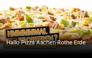 Hallo Pizza Aachen-Rothe Erde essen bestellen