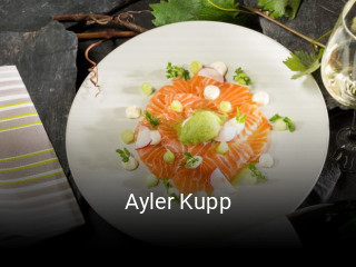 Ayler Kupp essen bestellen