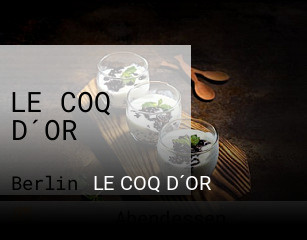 LE COQ D´OR online bestellen