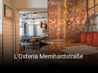 L'Osteria Memhardstraße bestellen