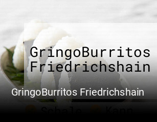 GringoBurritos Friedrichshain bestellen