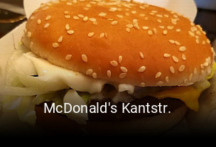 McDonald's Kantstr. online delivery