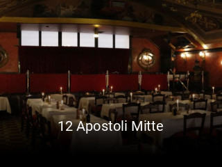 12 Apostoli Mitte essen bestellen