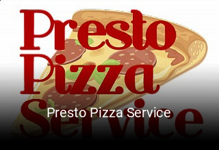 Presto Pizza Service online bestellen