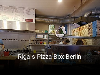 Riga´s Pizza Box Berlin essen bestellen
