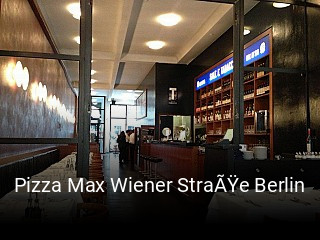 Pizza Max Wiener StraÃŸe Berlin essen bestellen